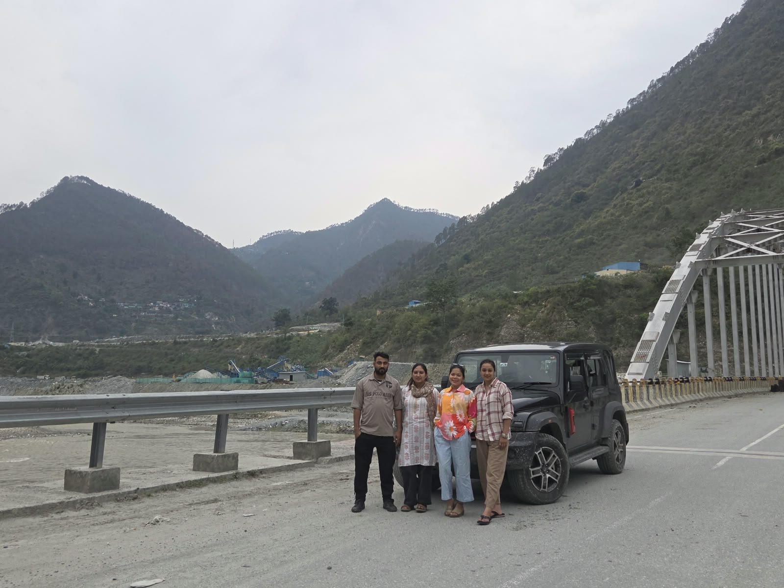 Family run on the border roads