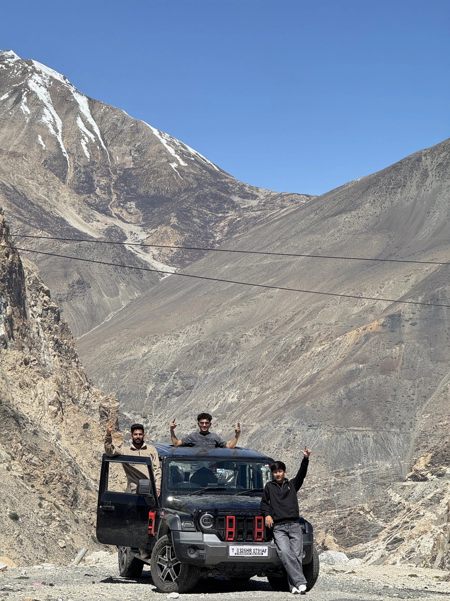 Hands up — made it to the high valley